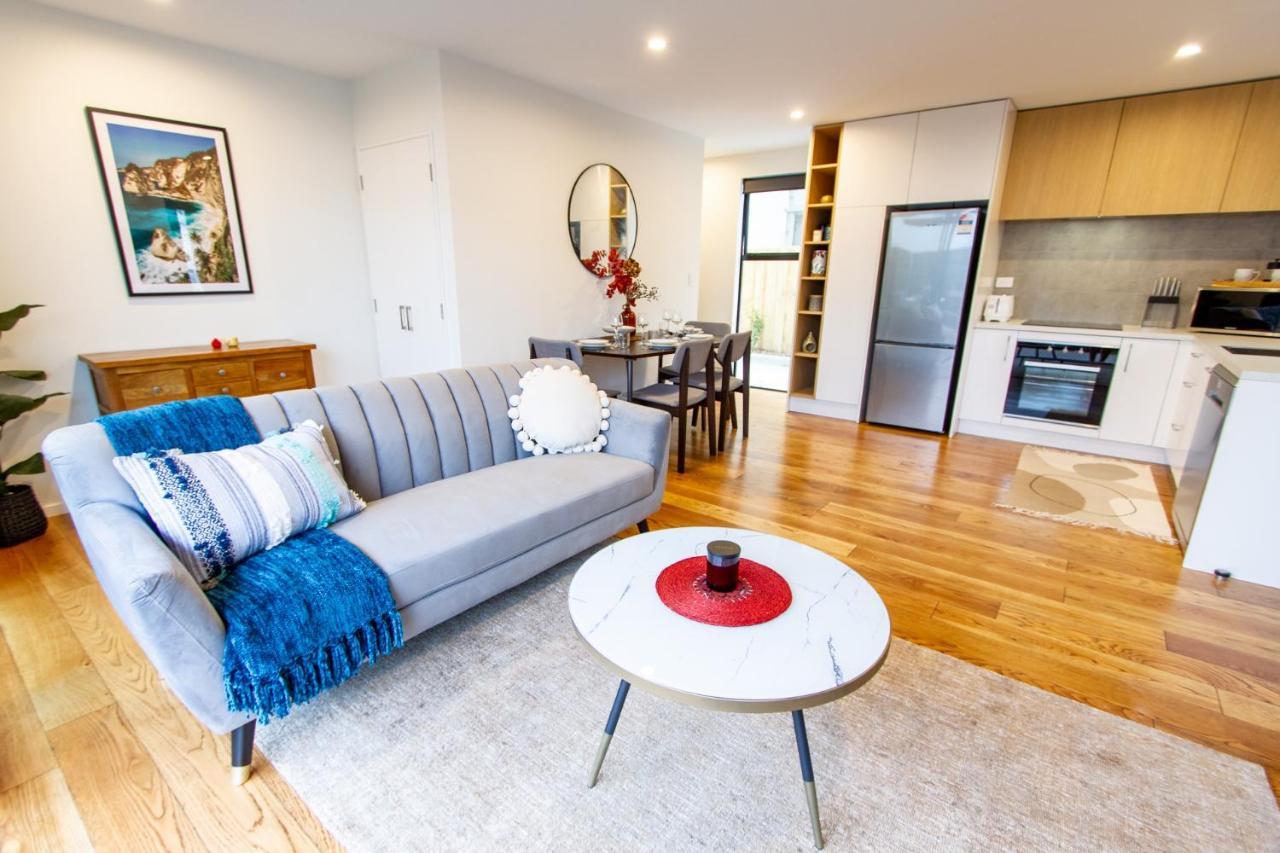 2 Bed Paradise Near Hagley Park Lägenhet Christchurch Exteriör bild